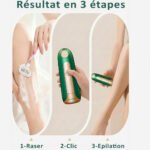Bloom pro – Épilateur à lumière pulsée à domicile + Gel apaisant Aloe vera 100ml – Image 5