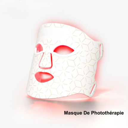 CleadOr Masque De Luminothérapie Pour Le Visage Avec Télécommande