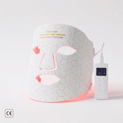 CleadOr Masque De Luminothérapie Pour Le Visage Avec Télécommande