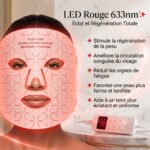 CleadOr Masque De Luminothérapie Pour Le Visage Avec Télécommande – Image 5