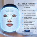 CleadOr Masque De Luminothérapie Pour Le Visage Avec Télécommande – Image 6